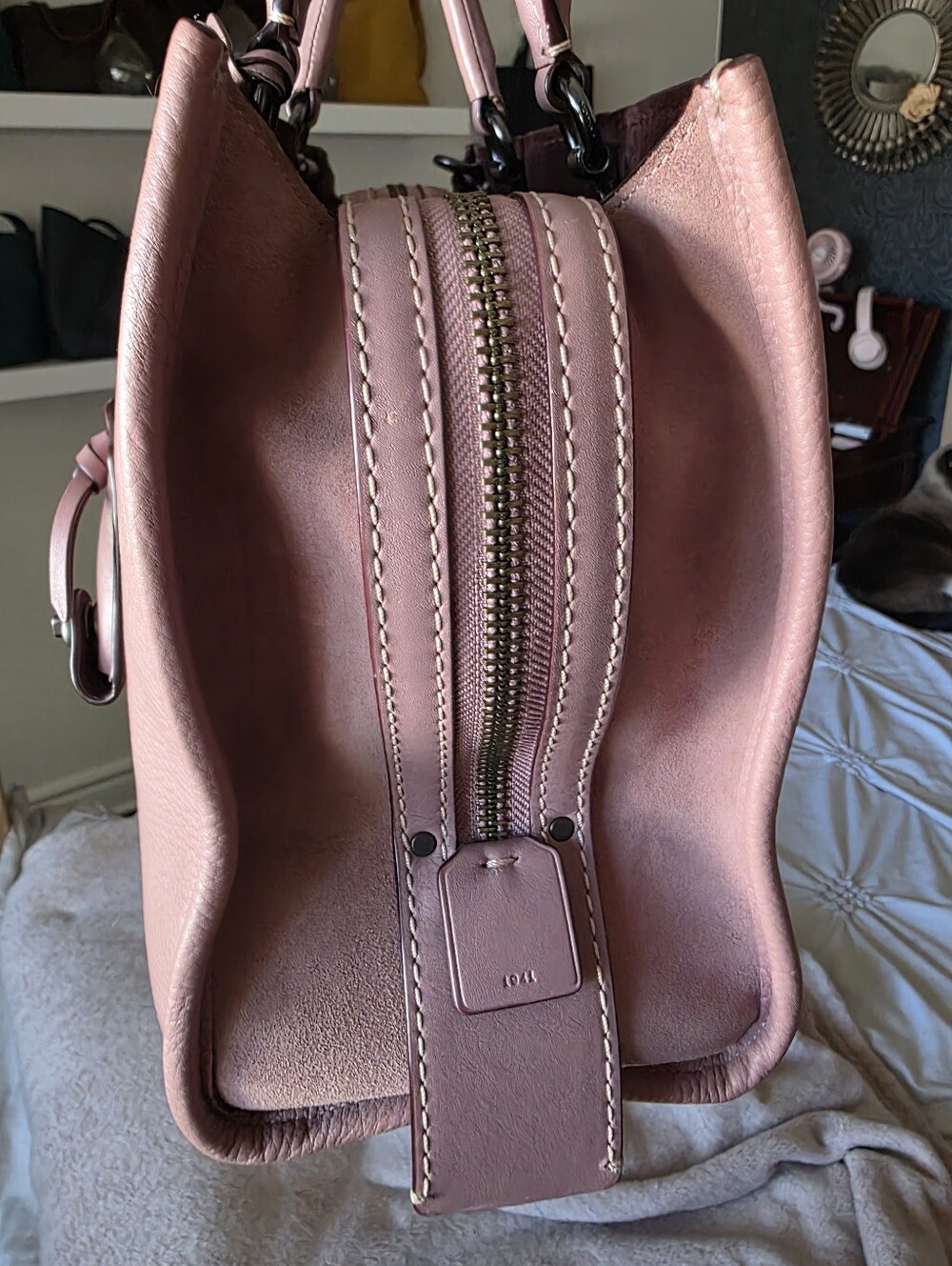 Coach Rogue 30 In DUSTY ROSE - Picture 3 of 6